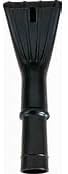 Vacuum Claw Nozzle 2" x 12" for Wet/Dry Use, Fits Car Washes, Gas Station Vacuums, and Utility Shop Vacs for Auto Care and Home (Black)