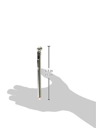S-921 Pencil Tire Pressure Gauge, Passenger Car, with Built-in Deflator Valve, Durable Plated Brass, Pressure Measured in PSI & kPa (Pack of 2)