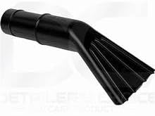 Vacuum Claw Nozzle 2" x 12" for Wet/Dry Use, Fits Car Washes, Gas Station Vacuums, and Utility Shop Vacs for Auto Care and Home (Black)