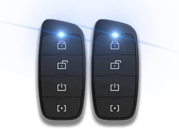MPC Plug N Play Remote Starter Compatible with 2008-2017 Jeep Compass |Gas| Key to Start| with T-Harness - (2) Extended Range 4-Button 2-Way Remotes - Up to 1,500 ft