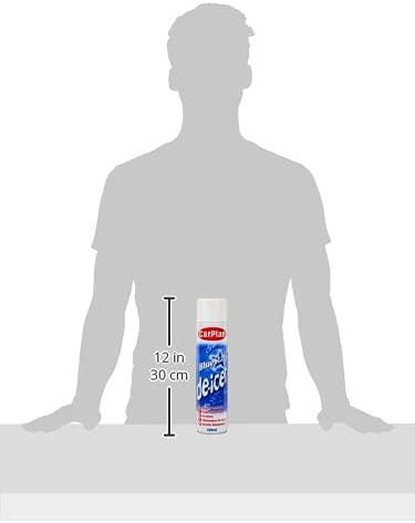 De-Icer Aerosol, 21 fl oz – Blue Star De Icer for Car Windshield, Fast-Acting Defroster for Windows, Works in Extreme Cold -20C (Pack of 2)