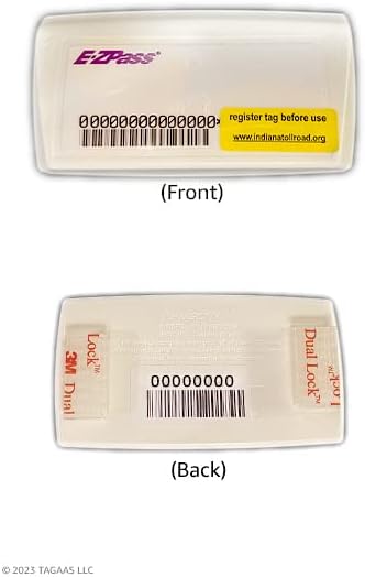 E-ZPass Transponder - Indiana Toll Road (ITRCC) (2-Pack)