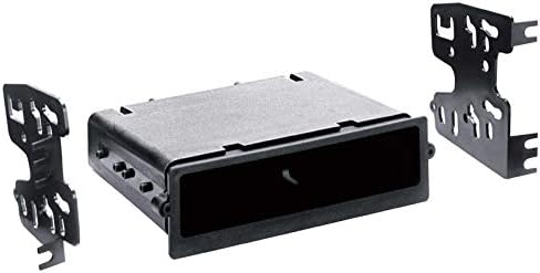 HA-40GM10 Compatible with Chevy Corvette 90-96 Aftermarket Antenna Adapter, Metra 99-3051 Single or Double DIN ISO-Mount Kit and 70-1857 Tuner Relocation and Bose Integration Harness