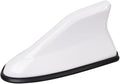 Car Shark Fin Antenna Cover for Chrysler 200 300 300M 300 Touring 1998-2025, Roof Mount Decorative Antenna Cap Vehicle Shark Fin Shape Cover Replacement with Adhesive Tape,White