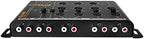 Crossover Car Audio EX4.6 PRO 4 Way or 3 Way Electronic Crossover 9 Volts, 4 in 6 Out RCA Channels Car Sound Processor - EX4.6PRO