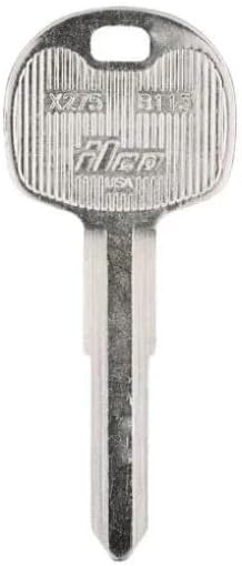 Key Cut Service + X275 / B113 ILCO Mechanical Metal Head Key Replacement for Isuzu NPR Trucks 2008-2012 / GMC Tiltmaster W7 2008-2011