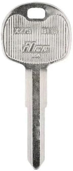 Key Cut Service + X275 / B113 ILCO Mechanical Metal Head Key Replacement for Isuzu NPR Trucks 2008-2012 / GMC Tiltmaster W7 2008-2011