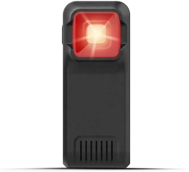 Bike Radar Tail Light, Visual and Audible Alerts for Approaching Vehicle, Compatible with Garmin Wahoo Bike Computers & Smartphone