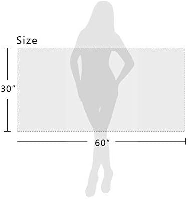 Bath Towel, Microfiber Bathroom Towels Set 4 Pack (30" x 60") for Adult Men Women - Large Size, Extra Absorbent, Quick Drying as Hair Wrap, Swim, Fitness, Sport, Yoga