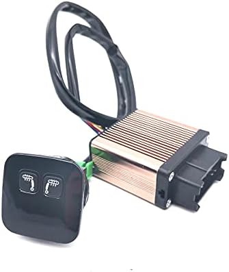 Digital 5 Level Display Car Front 2 Seat Heated Pad Cushions 12V Control Switch