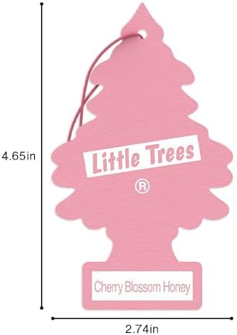 Car Air Freshener | Hanging Tree Provides Long Lasting Scent for Auto and Home | 24 Air Fresheners |Cherry Blossom