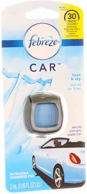 Car Vent Clip Air Freshener, Linen & Sky 1 ea (Pack of 3)