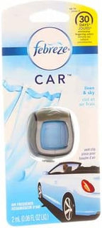Car Vent Clip Air Freshener, Linen & Sky 1 ea (Pack of 3)