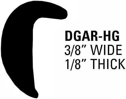 Car Door Edge Protector Guard Flexible Trim - 16 Ft Roll - 3/8" Wide - Prevent Scratches & Dings - Self Adhesive Molding Trim for Cars, Trucks & SUVs - Magnetic Grey (1G3)