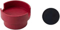 Couch Cup Holder Adapter – Universal Sofa Drink Expander for Large Mugs, Tumblers & Bottles – Spill-Proof Recliner Caddy for Living Room, RV & Boat (Red, Base 89MM(3.5IN))