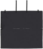 Waterproof Dog Car Seat Cover, Scratch Proof Protector for Pet, Car Back Bench, 56 x 47 inch, Black
