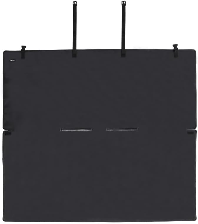 Waterproof Dog Car Seat Cover, Scratch Proof Protector for Pet, Car Back Bench, 56 x 47 inch, Black