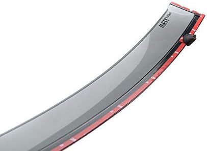 Window Visors Wind Deflectors Compatible with Buick 2017-2019 Lacrosse with Chrome Trim Rain Guards 3-847BU007