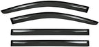 Tape-On Rain Guard 4-Piece for 2013-2019 Nissan Sentra Windows Visor Shield Shade Smoke 94248
