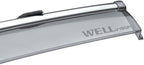 Window Visors Wind Deflectors Compatible with Buick 2017-2019 Lacrosse with Chrome Trim Rain Guards 3-847BU007