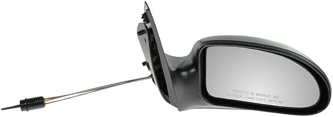2 Piece Driver and Passenger Side Mirror Assembly Set Manual Adjustment Non-Heated No Memory Black Compatible with 2002-2007 Ford Focus FO1320239 FO1321239