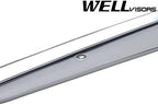 Window Visors Wind Deflectors Compatible with Land Rover 2012-2019 Range Rover Evoque with Chrome Trim Rain Guards 3-847LR006