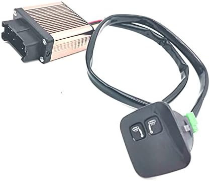 Digital 5 Level Display Car Front 2 Seat Heated Pad Cushions 12V Control Switch