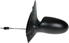 2 Piece Driver and Passenger Side Mirror Assembly Set Manual Adjustment Non-Heated No Memory Black Compatible with 2002-2007 Ford Focus FO1320239 FO1321239