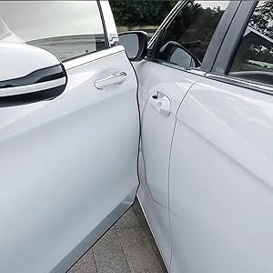 Edge Trim White U-Channel Rubber Trim Edge with Metal 1/2" X 3/8" - Fit Gap 3/64" to1/4 Car Door Edge Sealing Strip, PVC Weather Stripping with Steel, Metal Edge Protector, 65FT