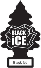 Car Air Freshener | Hanging Paper Tree for Home or Car | Black Ice | 10 Pack