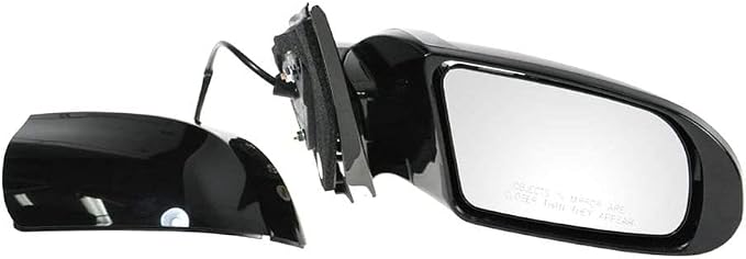 2 Piece Driver and Passenger Side Mirror Assembly Set Electric Adjustment Non-Heated No Memory Black Compatible with 2009-2014 Nissan Maxima NI1320195 NI1321195