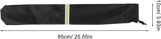 4Pcs Wiper Protectors, 25.5x3.9in Polyester Car Windshield Wiper Cover, 210D Waterproof Rain and Bird Droppings RV Wiper Guards for Cars SUVs and Trucks