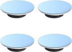 4PCS Car Blind Spot Mirror, HD Glass Round Convex Frameless Anti-Glare Side Blindspot Mirror with Adjustable Stick, Auto Exterior Rear View Accessories for Wide Angle, Universal Fit