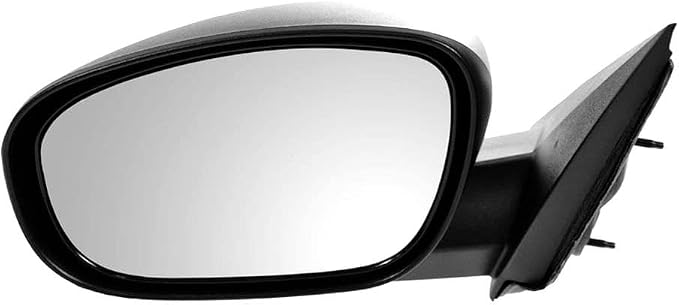 2 Piece Driver and Passenger Side Mirror Assembly Set Electric Adjustment Heated No Memory Textured Compatible with 2007-2010 Chrysler 300 2006-2010 Dodge Charger 2005-2008 Magnum CH1320295