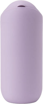 Car Trash Can with Flip Lid, Mini Portable Silicone Auto Cup Holder Garbage Bin, Leakproof Vehicle Trash Storage, Universal Car Accessories for SUV Truck Van Home Office(Purple)