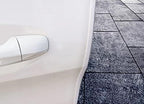 Edge Trim White U-Channel Rubber Trim Edge with Metal 1/2" X 3/8" - Fit Gap 3/64" to1/4 Car Door Edge Sealing Strip, PVC Weather Stripping with Steel, Metal Edge Protector, 30FT
