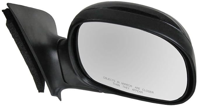 2 Piece Driver and Passenger Side Mirror Assembly Set Manual Adjustment Non-Heated No Memory Black Compatible with 1997-2002 Ford F150 1997-1999 F250 FO1320178 FO1321178