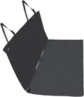 Waterproof Dog Car Seat Cover, Scratch Proof Protector for Pet, Car Back Bench, 56 x 47 inch, Black