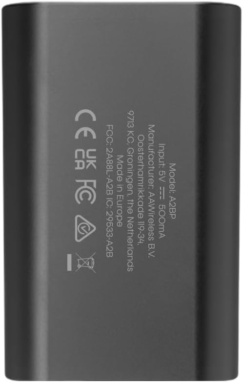 TWO+ Compatible with Android Auto & Apple Carplay 2-in-1 Wireless Adapter | Wireless Connection via Bluetooth & WiFi | iPhone X+ & Android 11+ | Multifunctional Button | Made in Europe