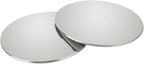 2 Pack Blind Spot Mirror， 2" Round Frameless HD Convex Blind Spot Mirrors, 360° Adjustable Wide Angle Rearview Mirrors with Swivel Rod, Universal Fit for Cars, SUVs, Trucks