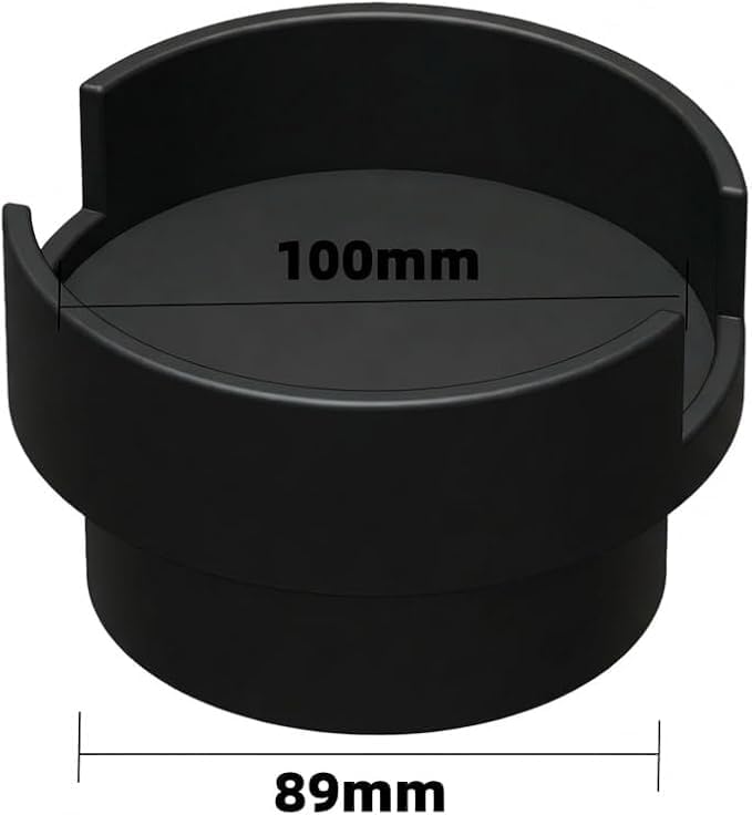 Couch Cup Holder Adapter – Universal Sofa Drink Expander for Large Mugs, Tumblers & Bottles – Spill-Proof Recliner Caddy for Living Room, RV & Boat (Black, Base 89MM(3.5IN))