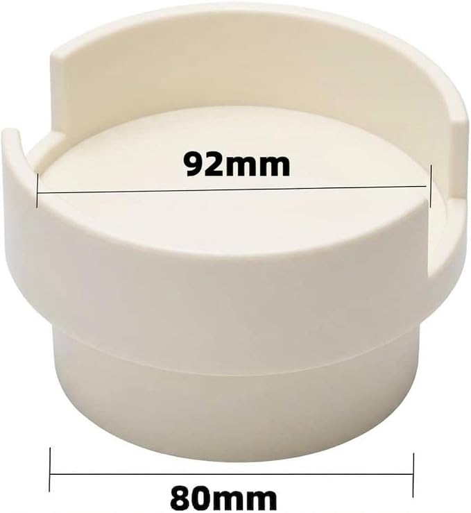 Couch Cup Holder Adapter – Universal Sofa Drink Expander for Large Mugs, Tumblers & Bottles – Spill-Proof Recliner Caddy for Living Room, RV & Boat (Gray, Base 80MM(3.15IN))