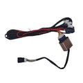 Heated Seat Cushion Switch Assembly Universal Three Adjustable Heat Levels with Wiring Harness Compatible with 12V Car Interior Comfort(Style A)