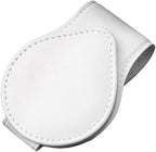 Car Visor Sunglasses Holder, Magnetic Vehicle Sun Visor Eyeglasses Hanger Ticket Card Holder Clip, Auto Interior Sunvisor Glasses Mounter Organizer, Universal for Vehicles (White)