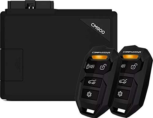 CS905-AS All-in-One 4 Button 1 Way Alarm & Remote Start System 1500' Range