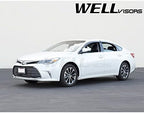 Window Visors Wind Deflectors Compatible with Toyota 2013-2018 Avalon with Chrome Trim Rain Guards 3-847TY050