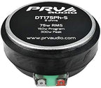 DT175Ph-S 1" Exit Screw-On Horn 75 Watts RMS 8 Ohms 1" VC Pro Audio 108dB Phenolic Compression Driver (Single)