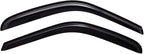 Extra Durable Tape-on Window Visor, Fits 1988-1998 Chevrolet & GMC C/K 1500, 2500, 3500 Regular/Extended Cab, 1992-1999 Tahoe & Yukon, 1992-1994 Blazer (NOT Fit S10 Blazer), Smoke, 2-Pcs