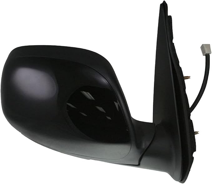 Passenger Side Mirror Assembly Electric Adjustment Heated No Memory Black Compatible with 2001-2007 Toyota Sequoia SRS5 TO1321192