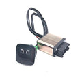 Digital 5 Level Display Car Front 2 Seat Heated Pad Cushions 12v Control Switch